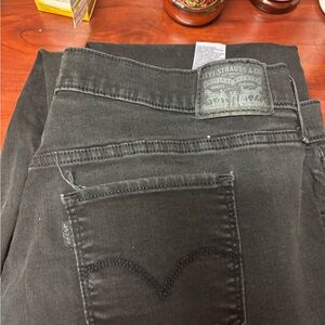 Levi's Charcoal Skinny Jeans